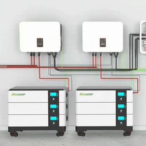Batterie au lithium fer 48V 51.2V 10kWh 20kWh 30kWh 50kWh empilable 6000 cycles pour stockage d'énergie domestique HS51200-10 Batterie au lithium 4 - Product Image 4