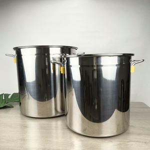 厂家直销供应商用不锈钢汤水桶汤锅餐厅汤锅 - Product Image 1