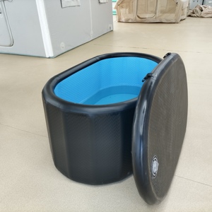 <span class=keywords><strong>Piscina</strong></span> inflable de baño de hielo, bañera de inmersión fría portátil <span class=keywords><strong>para</strong></span> atletas y recuperación - Product Image 3