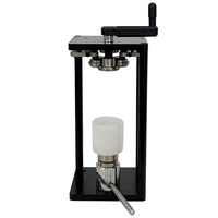 Nueva Máquina Manual para Sellar Latas de Papel y Madera para Té de Burbujas, Refrescos, Cerveza y Jugos - Fácil de Operar, 220V, 1 Año de Garantía