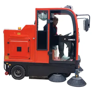 Ride On Road Floor Sweeper Street Cleaner aspirapolvere industriale