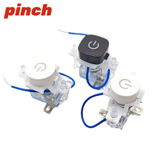 Interruptor de pared tipo pinza YX-02 16A 250V con luz indicadora, tapa redonda y botón de bloqueo automático - Product Image 4