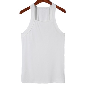 Débardeur en coton sans manches pour homme pour le fitness et la course à pied, séchage rapide et respirant, débardeur d'été, débardeur de musculation - Product Image 4
