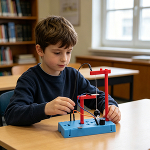 Kit <span class=keywords><strong>de</strong></span> Alarma <span class=keywords><strong>de</strong></span> Terremoto DIY STEAM, Juguete Científico para Niños, Set Educativo <span class=keywords><strong>de</strong></span> Circuitos <span class=keywords><strong>de</strong></span> Física, Experimento Eléctrico, Proyecto Escolar - Product Image 5
