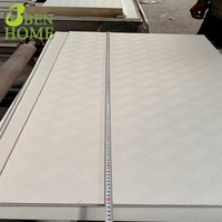 Gran oferta de China, placas de yeso de vinilo, película de Pvc, azulejos de techo de yeso recubiertos de 8Mm