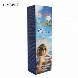 Disaar Gros FPS 60 Requin blanchissant solaire anti-rides crème solaire crème écran pour toutes les peaux - Product Image 4