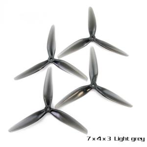 HQProp 7X4X3 7 İnç <span class=keywords><strong>3</strong></span> Kanatlı FPV Pervane Paket Başına <span class=keywords><strong>2</strong></span> Çift 9g EVA Malzeme 7040 İHA Parçaları - Product Image 3