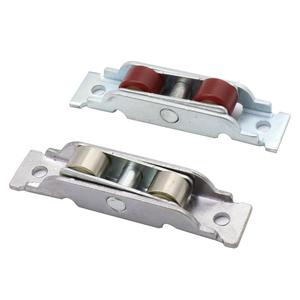 Ruote in nylon per porte scorrevoli in PVC, rodini semplici senza binario per finestre in UPVC - Product Image 3