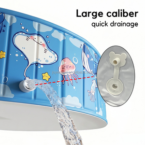 <span class=keywords><strong>Piscina</strong></span> Plegable para Niños JOYEE, <span class=keywords><strong>Piscina</strong></span> de Plástico <span class=keywords><strong>Duro</strong></span> Plegable y Portátil para Niños - Product Image 5