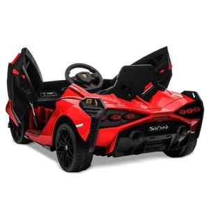 Auto Eléctrico para Niños, 12v con Licencia, Puerta de Tijera, <span class=keywords><strong>3</strong></span> Velocidades, Música y Movimiento, Juguete Montable a Batería para Niños - Product Image 5