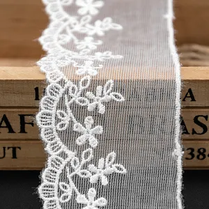 Embroidery Lace Trim For Bridal Dress