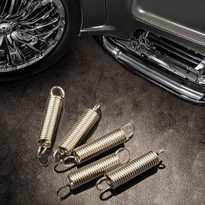 Resorte de Tensión de Alta Resistencia Personalizado, Resorte de Extensión de Metal con Doble Gancho, Resorte de Freno para Motocicleta - Product Image 4