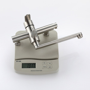 Robinet Mitigeur de Douche et Baignoire en Gros, Mural en Acier Inoxydable, Faible Teneur en Plomb, Économie d'Eau, Résistant à la Chaleur, CE EN817, Rénovation de Salle de Bain, Garantie 5 Ans - Product Image 5