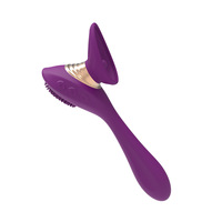 Jouets sexuels - Brosse 3-en-1 - Stimulation du clitoris et massage du point G - Vibrateur avec modes - Matériel ABS et silicone - Convient aux jouets sexuels féminins
