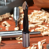 Outils de travail du bois contrôlés par CNC de haute qualité forage de fraisage et forets à alésage fin avec tige droite