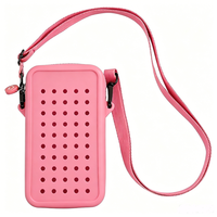 Chinfai Nouveau design unique Sac mini en silicone véritable pour femme Sac de téléphone tendance Sac bandoulière quotidien