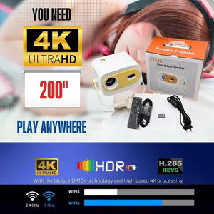Hicyber โปรเจคเตอร์ JY325ใหม่โรงถ่ายวิดีโอพกพาขนาดเล็ก LED แอนดรอยด์13.0ไวไฟ6สมาร์ทโฟนกระจกสำหรับวิดีโอ720P 4K โฮมเธียเตอร์ - Product Image 6