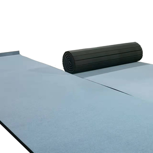 Tapete Ginástica Espuma Wushu Piso Usado Roll Out Cheer Matt Folding Tapete Ginástica Jiujitsu Roll up <span class=keywords><strong>Mats</strong></span> - Product Image 3
