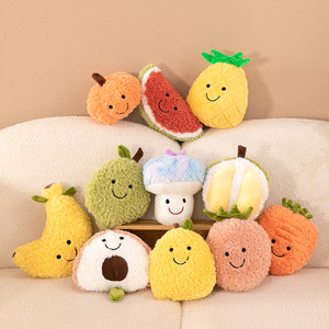 Custom Super Soft Long Plush Creative Fun Fruit Durian Stuffed <strong>Toy</strong> Pillow with PP Cotton Filling Embroidered - Product Image 5
