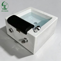 Bassin de pédicure portable Jincheng pour salon de manucure moderne, bain de pieds pour manucure et pédicure, bassin de trempage des pieds, bol de pédicure