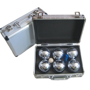 Juego <span class=keywords><strong>de</strong></span> 6 Bolas <span class=keywords><strong>de</strong></span> <span class=keywords><strong>Petanca</strong></span> Deportivas y <span class=keywords><strong>de</strong></span> Entretenimiento en Aleación, Presentadas en Estuche <span class=keywords><strong>de</strong></span> Aluminio - Product Image 2
