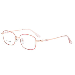 Gafas de mujer Ds Jing Ying con montura ovalada de 52 mm, lentes de plástico de tamaño mediano, puente nasal estándar, origen Danyang - Product Image 3