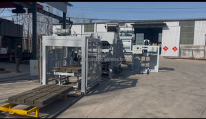 Machine bon marché de fabrication de blocs entièrement automatique, de qualité stable, avec contrôle automatique QT8-15 machine de fabrication de briques à vendre en Afrique - Product Image 2