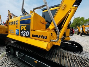 Komatsu PC130 10 tonnes pelles d'occasion du Japon certifiées EPA CE avec composants de base roulement de pompe de boîte de vitesses de moteur - Product Image 4