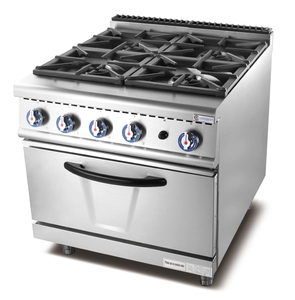 Fornello Elettrico e a Gas per Ristorante Piano Cottura a Induzione a <span class=keywords><strong>4</strong></span> Fuochi - Product Image 2