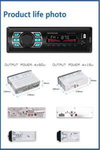 Bf-il download di doppio din car stereo sistema di video sexy mp3 di trasporto - Product Image 6