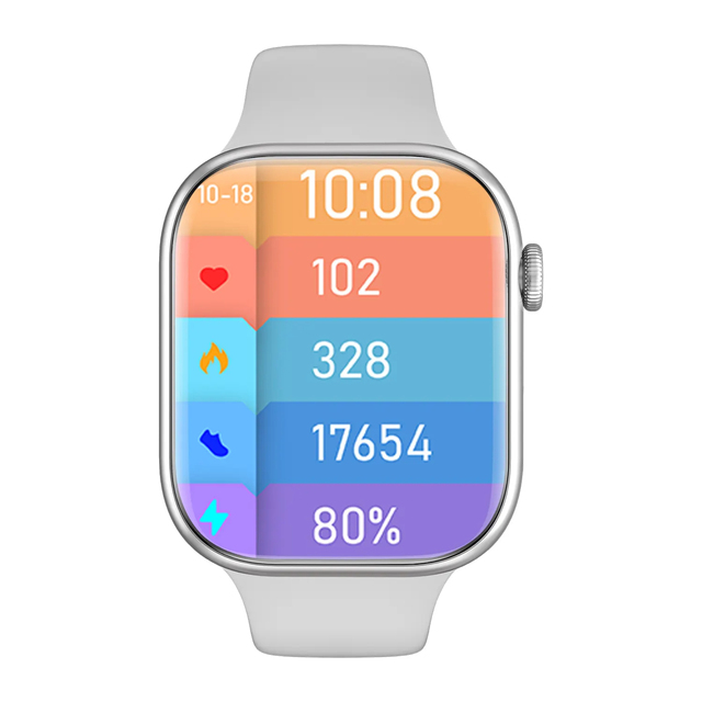 Popular GPS Sports Smart Watch with Silicone Band Health Monitor for Walking Steps Heart Rate Blood Pressure/Oxygen Android IOS