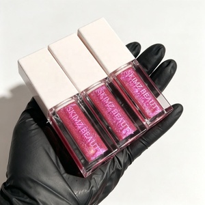 Private Label Liquid Vegan <b>Glitter</b> Lip Gloss High Shine Shimmer Holographic Custom Logo Makeup - Product Image 2