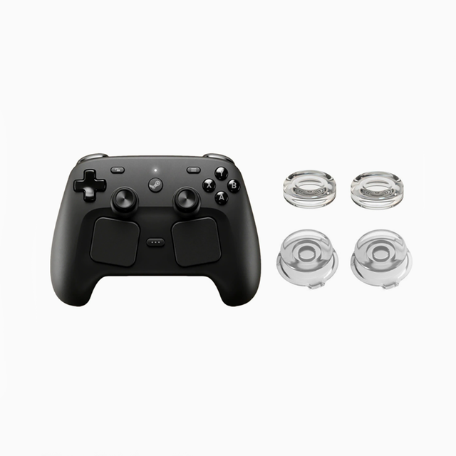 Transparent Protective Caps for Steam Controller Enhanced Height Precision Control Soft Silicone Thumbstick Covers