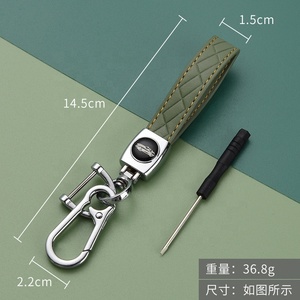 Llavero de Metal y Cuero PU Personalizado con Logotipo de <span class=keywords><strong>Auto</strong></span>, <span class=keywords><strong>Mini</strong></span>, Económico, al por Mayor - Product Image 3