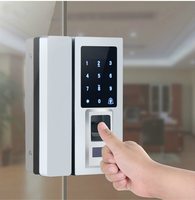 Serrure Intelligente Grande Taille BFM880A avec Lecteur d'Empreintes Digitales, Écran Tactile, Stockage sur Carte Mémoire Cloud, Alimentation USB/Batterie pour Porte Intelligente Tuya