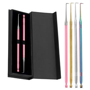 Outil de rehaussement des cils en métal de couleur personnalisée, outil de rehaussement des cils avec rainures, outil de rehaussement des cils de couleur personnalisée par Bahasa Pro - Product Image 1