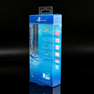 Custom Size Eco-Friendly Recyclable Rectangle Folding Clear PET/PVC for Phone Case Plastic Retail Gift Box with Blister Tray - Product Image 3