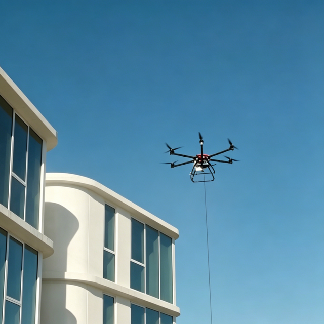 Multi Scene Industrial Drone Firefighting and Cleaning Dual Use High Efficiency Stable Flight for Outdoor Operation