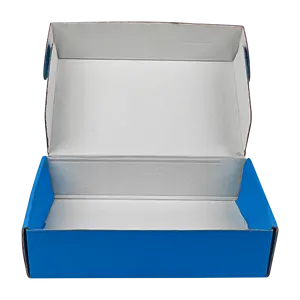 定制包装和原木印刷瓦楞纸箱服装内衣包装坚固的邮件箱批发