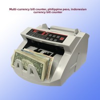 Détecteur de billets de banque multidevises OKYO, compteur automatique de devises, reconnaissance automatique des devises, comptage à haute vitesse de qualité professionnelle, détection UV/MG/IR