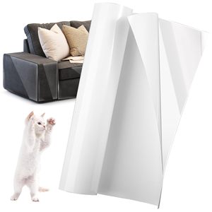Protège-griffes transparent <span class=keywords><strong>anti</strong></span>-rayures pour <span class=keywords><strong>chat</strong></span> Bande d'entraînement pour canapé Protecteur de meubles TAPETE ADEHESIVO RASCADOR DE GATOS - Product Image 5