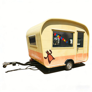 Fast Delivery Premium Quality Electric Food Truck Mobile Cart with Stainless Steel & Fibre Glass Construction - Product Image 1