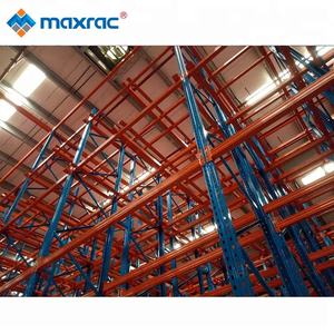 भारी शुल्क स्टैकबल पुशबैक ग्रेविटी के लिए रोलर औद्योगिक रैक कुशल गोदाम के लिए बैक पैलेट रैकिंग प्रणाली - Product Image 3