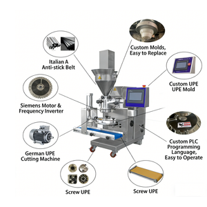 Machine Commerciale Automatique SH QDMECH pour la Fabrication de Kubba, Machine à Encroûter les Aliments du Moyen-Orient pour les Snack-bars - Product Image 2