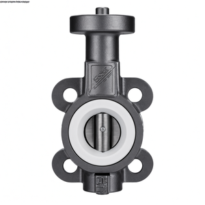 Vanne papillon motorisée électrique de contrôle de débit d'eau, DN150 PN16, 6 pouces, 12 volts, type wafer, avec revêtement en PTFE - Product Image 3