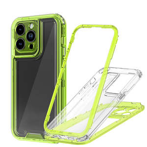 Custodia trasparente per telefono cellulare resistente 360 antiurto trasparente per <span class=keywords><strong>iPhone</strong></span> <span class=keywords><strong>11</strong></span> 12 13 14 15 Pro max <span class=keywords><strong>Cover</strong></span> per <span class=keywords><strong>fotocamera</strong></span> del telefono - Product Image 6