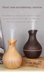 Mini humidificateur USB 130 ml à effet bois avec diffuseur d'arômes pour usage domestique - Product Image 5