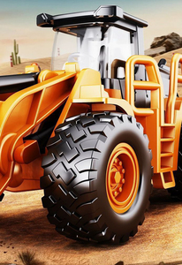 Alaşımlı Mühendislik Döküm Model Araba Kaldırma Forklifti Ataletli Geri Çekmeli Oyuncak Çocuklar İçin Plastik Unisex Hediye Pilsiz 1:48 Ölçek - Product Image 4