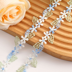 Dentelle en polyester soluble dans l'<span class=keywords><strong>eau</strong></span> <span class=keywords><strong>de</strong></span> 1,5/2 cm, petite <span class=keywords><strong>fleur</strong></span> <span class=keywords><strong>de</strong></span> tournesol, <span class=keywords><strong>fleur</strong></span> <span class=keywords><strong>de</strong></span> prunier, dentelle <span class=keywords><strong>pour</strong></span> vêtements, pinces à cheveux, chapeaux, bordures <span class=keywords><strong>de</strong></span> rideaux, broderie - Product Image 6