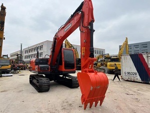 Excavadora de cadenas DOOSAN DX150LC usada en venta, excelente estado, 15 toneladas, martillo hidráulico, motor CE, bomba, cojinete, modelo 2022 - Product Image 3